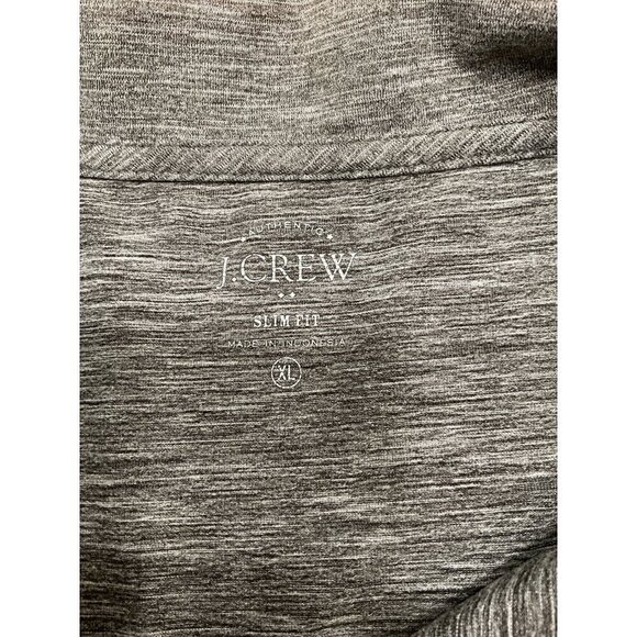 J. Crew Men’s Grey Slim Fit Polo Shirt Size XL - Picture 4 of 5